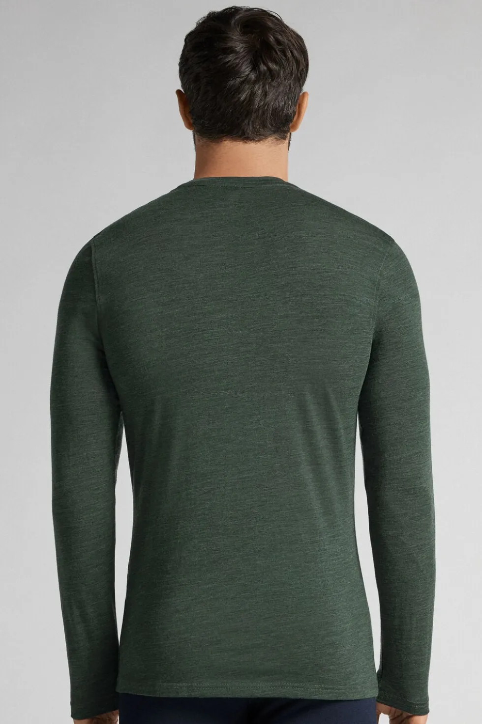 Longsleeve męski z wełny merino