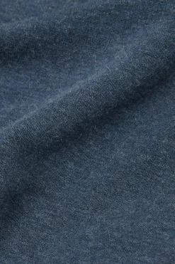 Longsleeve z Modalu z Kaszmirem z Dekoltem Pod Szyję