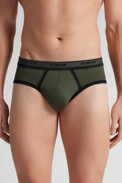 Slipy Męskie z Bawełny Superior z Logo