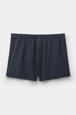Szerokie Bokserki z Tkaniny Soft Silk