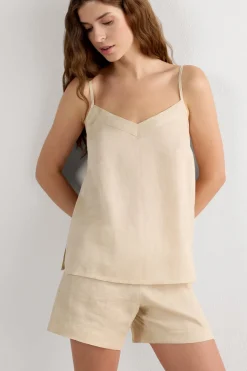 Top zPłótna Lnianego The Pure Linen