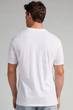 T-shirt męski z bawełny Muscle Fit