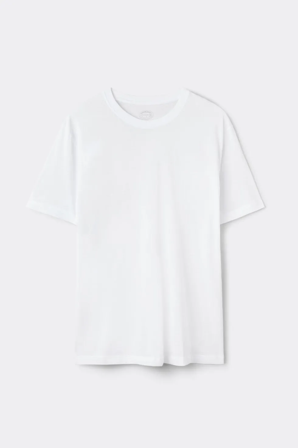 T-shirt o Regularnym Kroju z Bawełny Superior Extrafine
