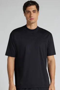 T-shirt Oversize z Merceryzowanej Bawełny Superlight filo Premium