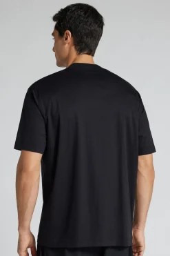 T-shirt Oversize z Merceryzowanej Bawełny Superlight filo Premium
