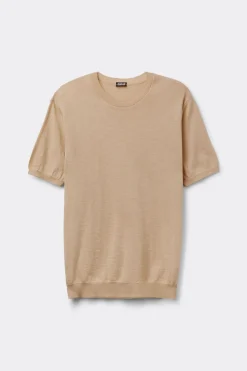 T-shirt z Bawełnianej Dzianiny Slub