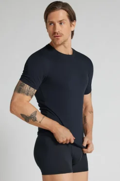 T-shirt z Bawełny Natural Fresh