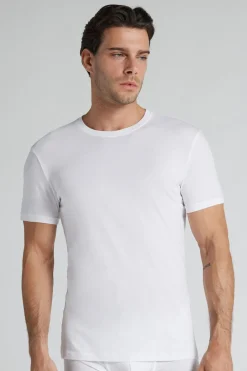 T-shirt z Bawełny Natural Fresh