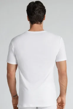 T-shirt z Bawełny Natural Fresh