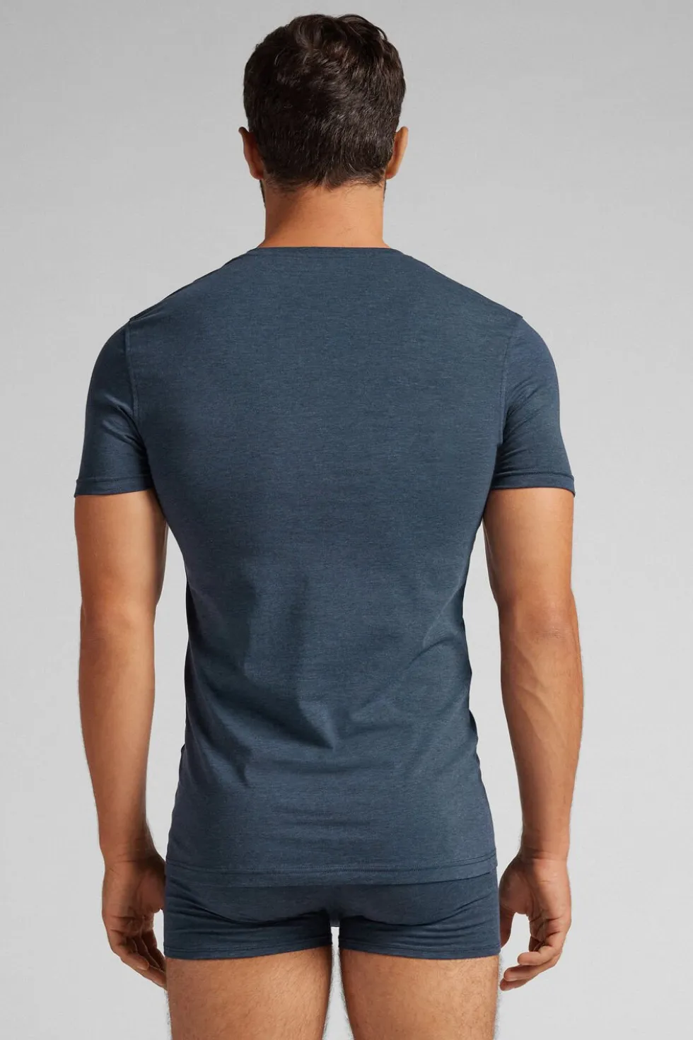 T-shirt z Elastycznej Bawełny Superior