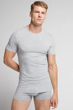 T-shirt z Elastycznej Bawełny Superior