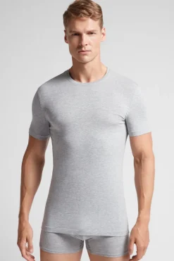 T-shirt z Elastycznej Bawełny Superior