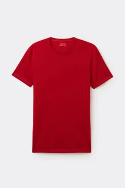 T-shirt z Elastycznej Bawełny Superior