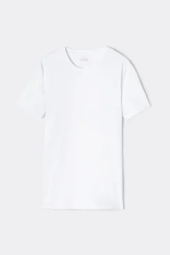 T-shirt z Elastycznej Bawełny Superior