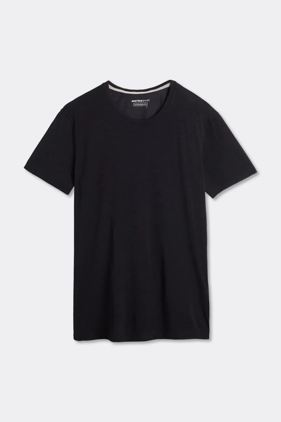 T-shirt z Krótkim Rękawem z Wełny Merino