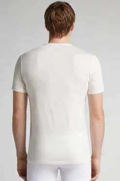 T-shirt z Krótkim Rękawem z Wełny Merino