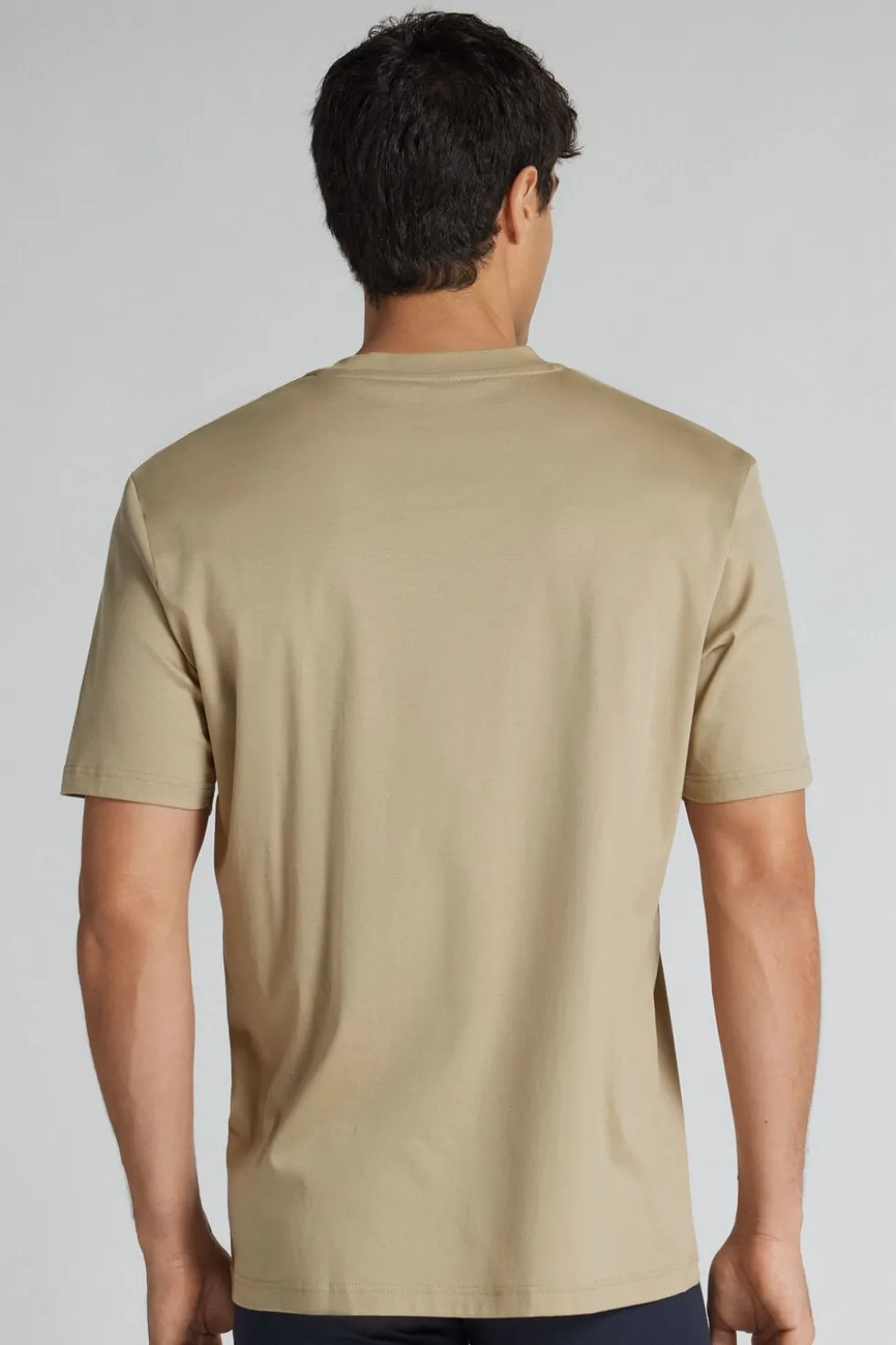 T-shirt z Merceryzowanej Bawełny Superlight filo Premium