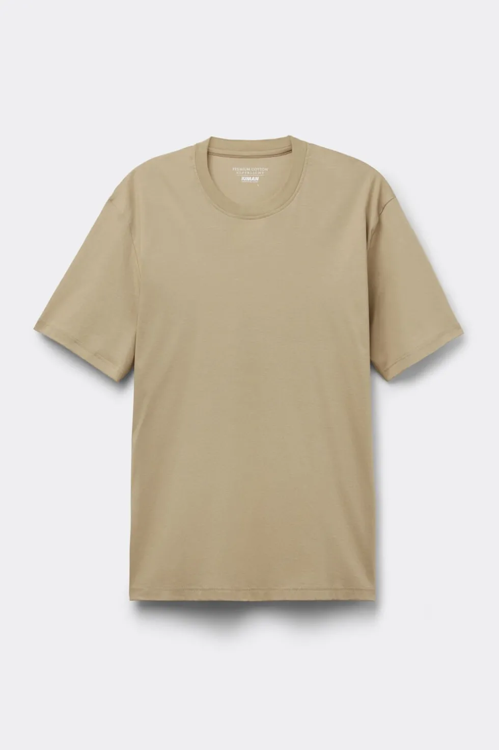 T-shirt z Merceryzowanej Bawełny Superlight filo Premium