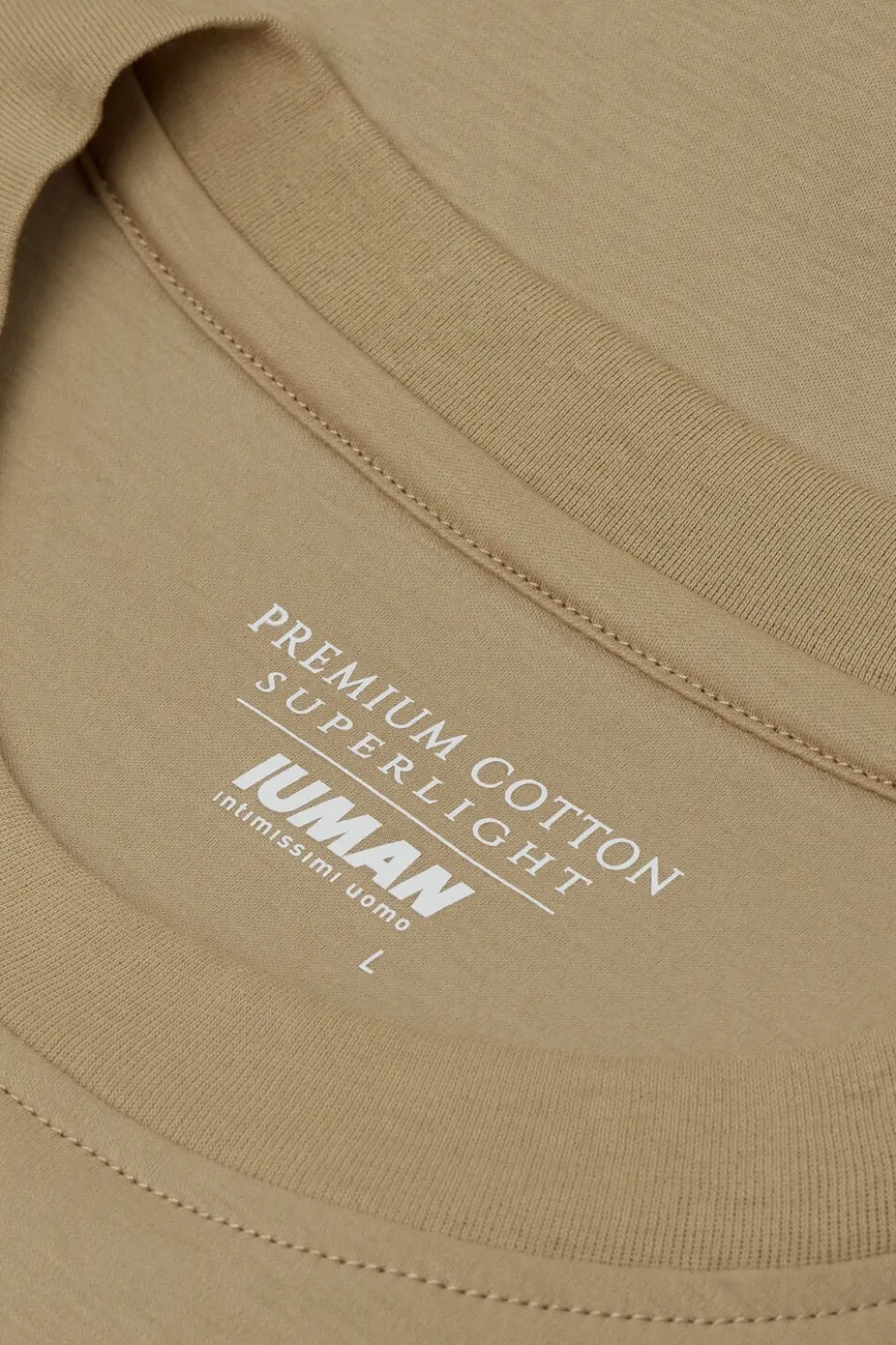 T-shirt z Merceryzowanej Bawełny Superlight filo Premium