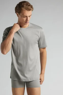 T-shirt z Merceryzowanej Bawełny filo Premium