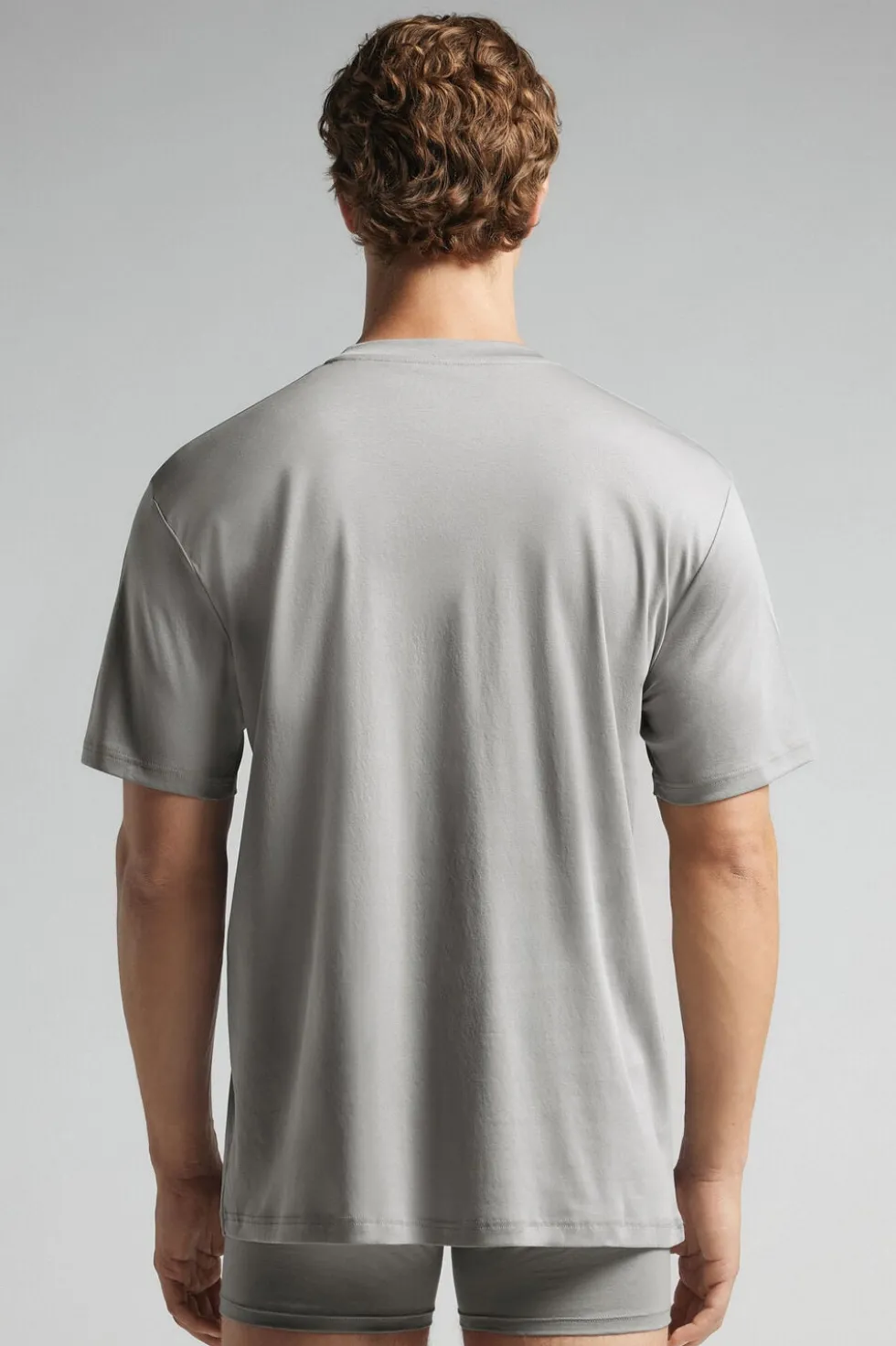 T-shirt z Merceryzowanej Bawełny filo Premium