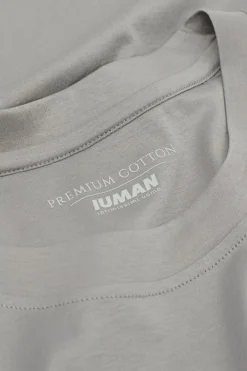 T-shirt z Merceryzowanej Bawełny filo Premium
