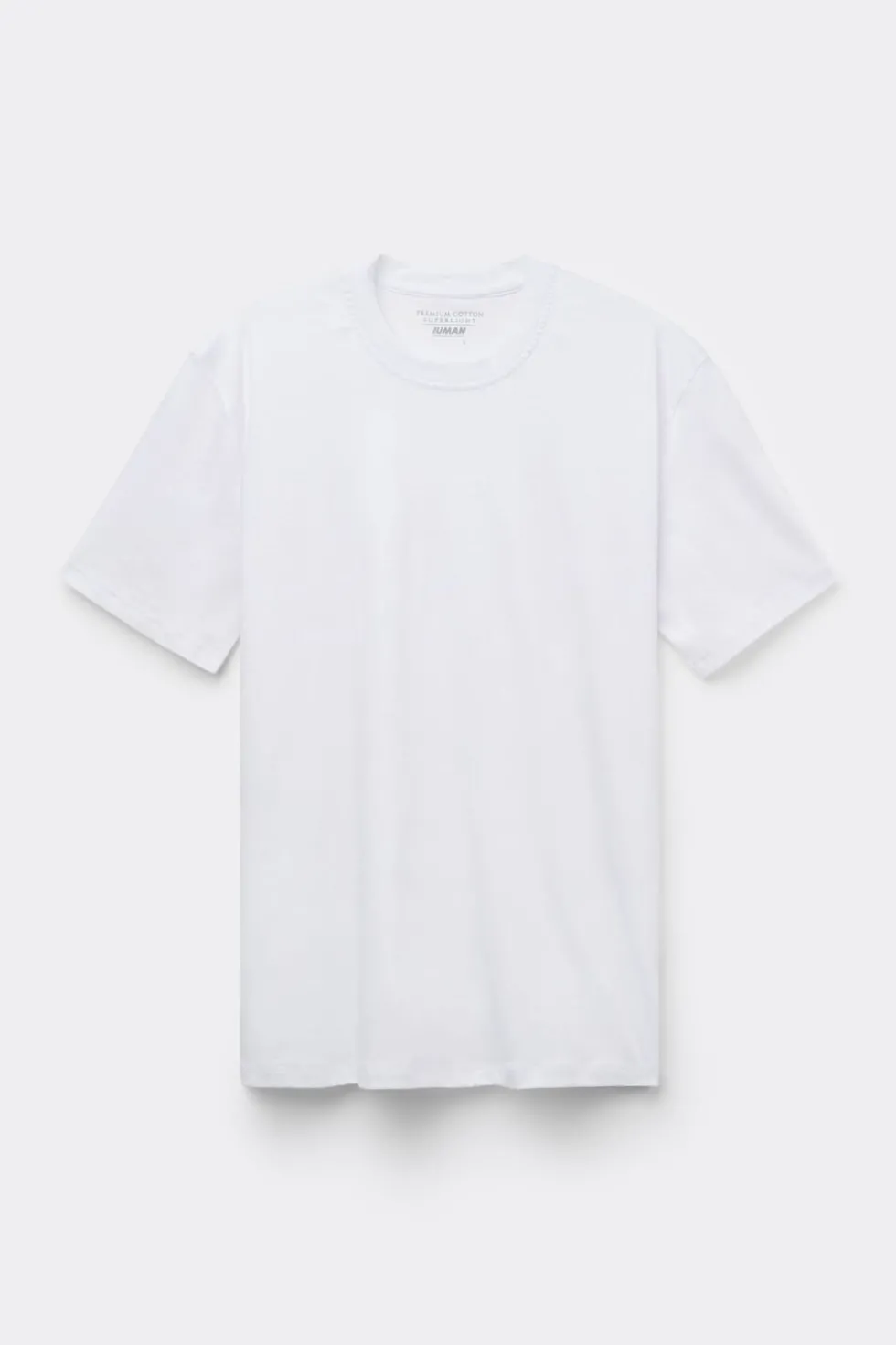 T-shirt z Merceryzowanej Bawełny Superlight filo Premium