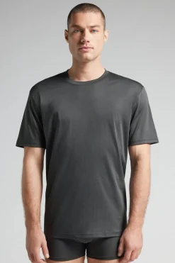 T-shirt z Merceryzowanej Bawełny filo Premium