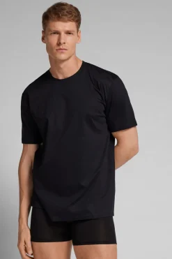 T-shirt z Merceryzowanej Bawełny filo Premium