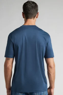 T-shirt z Merceryzowanej Bawełny filo Premium