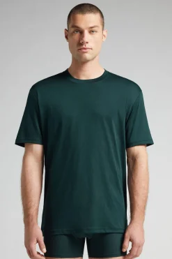 T-shirt z Merceryzowanej Bawełny filo Premium