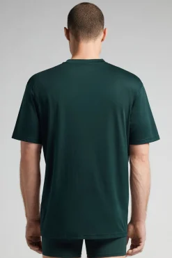 T-shirt z Merceryzowanej Bawełny filo Premium