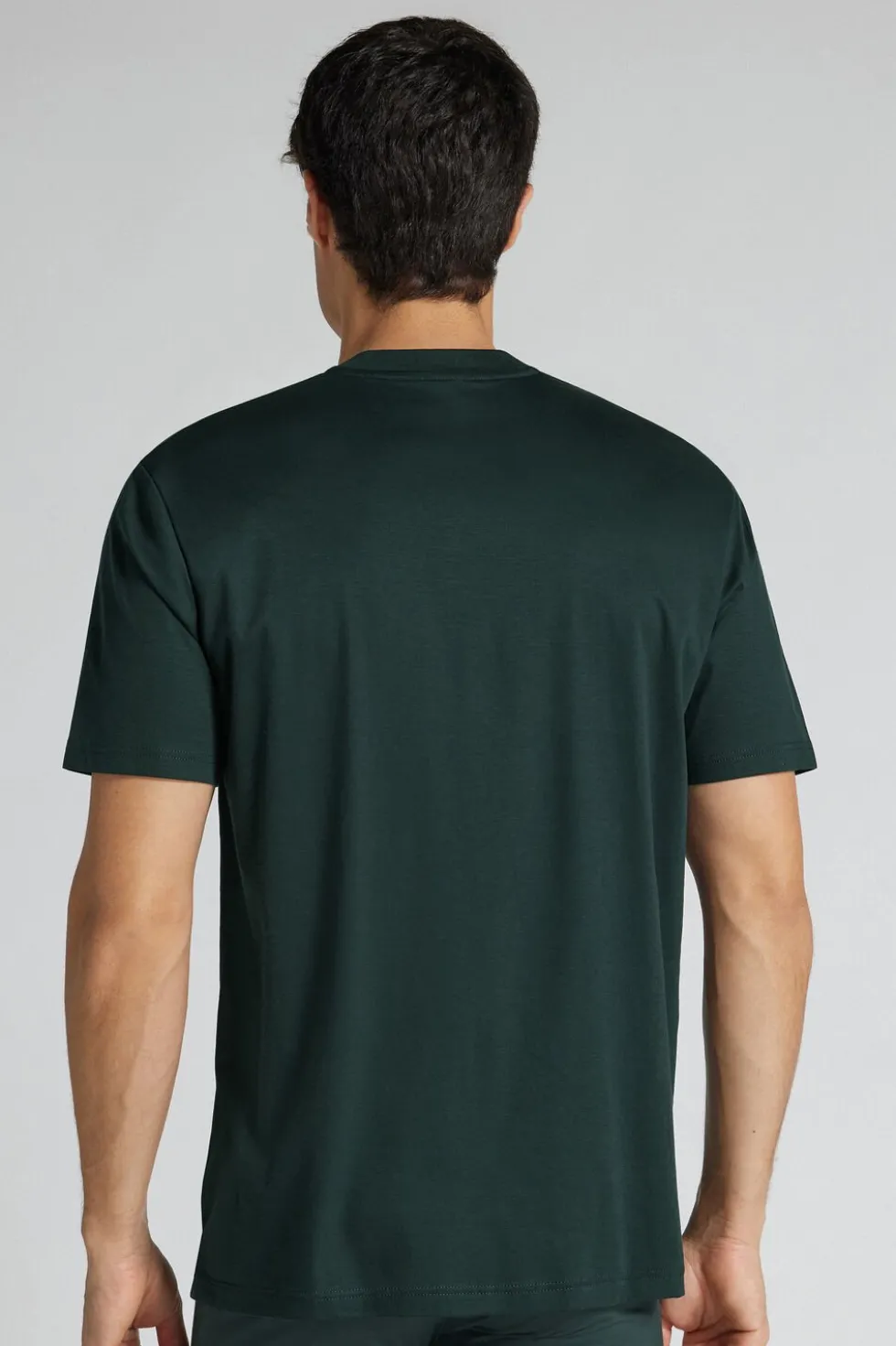 T-shirt z Merceryzowanej Bawełny Superlight filo Premium