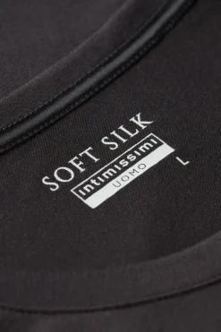 T-shirt z Tkaniny Soft Silk