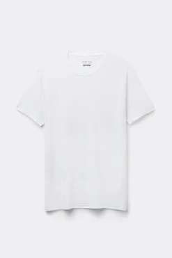 T-shirt z Tkaniny Soft Silk